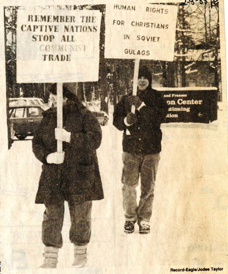 Protesting the Russians (1)