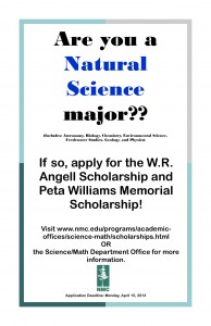 2013 Campus Flier earth sciences