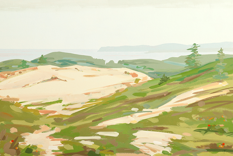 Joan Richmond_View Over Dune Trail