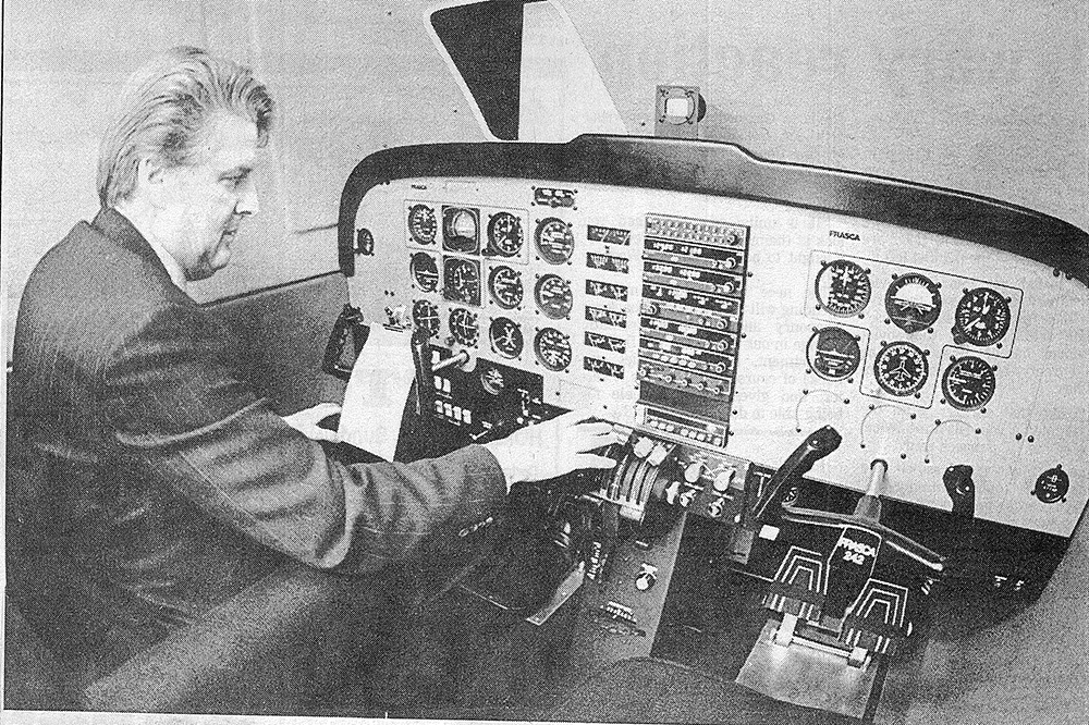 Buttleman - flight simulator, 1988resized