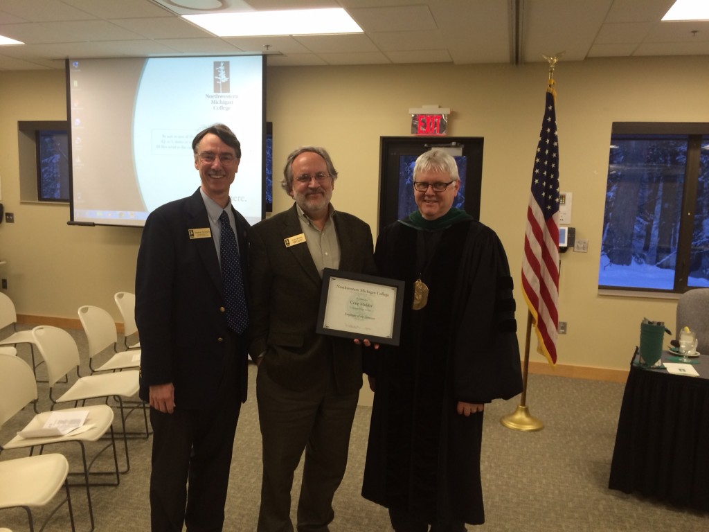 employee of the semester- Craig Mulder