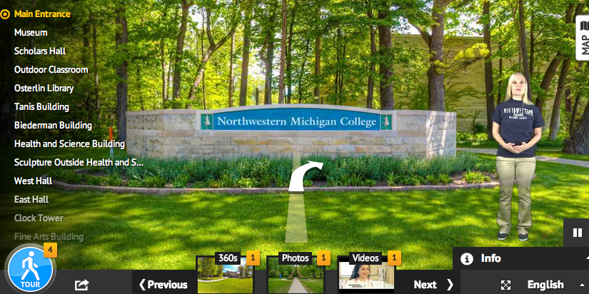 Virtual Tour Screen Shot