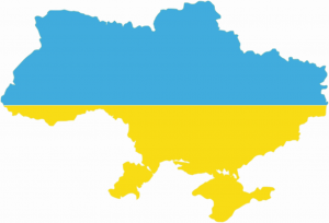 ukraine map flag