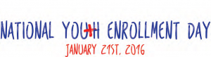 National Youth Enrollment Day logo