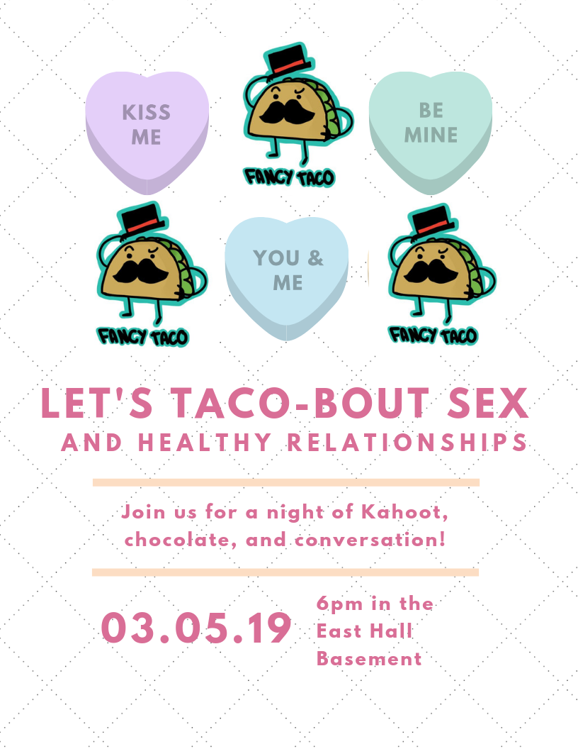 Let's Tacobout Sex and Healthy Relationships NMC Communiqué