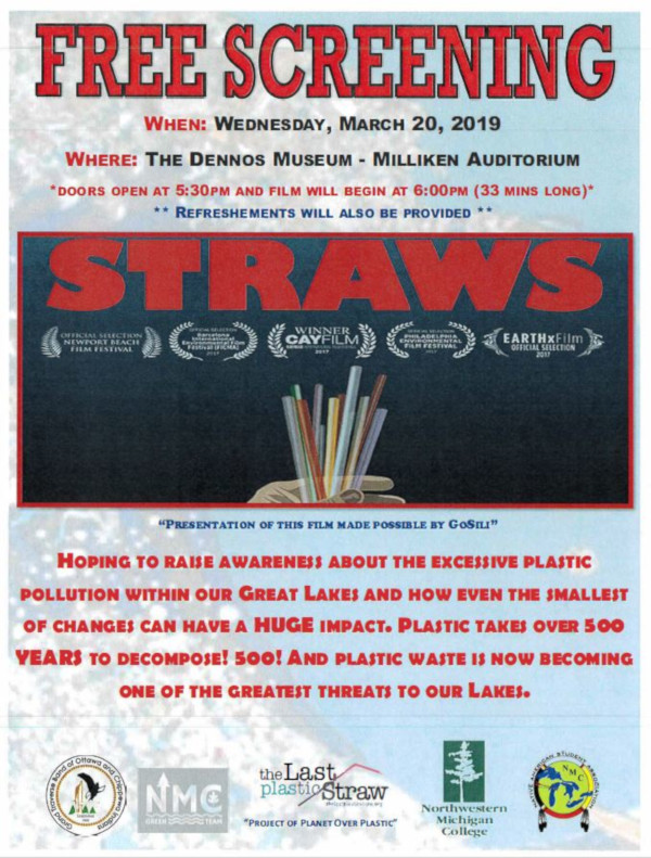 Free screening of Straws documentary at the Dennos NMC Communiqué