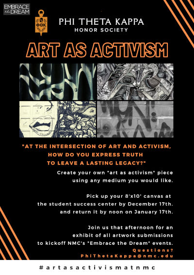 Art as Activism flier image