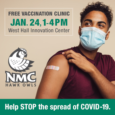Vaccination clinic graphic