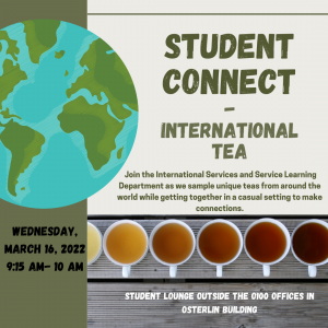 International Tea event graphic