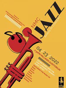 NMC Jazz Band concert poster