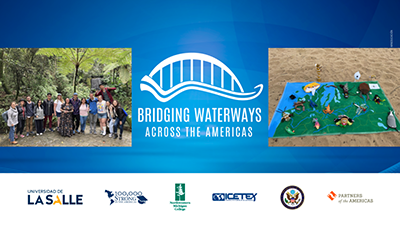 Bridging Waterways Across the Americas student presentation poster