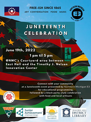 Juneteenth event poster