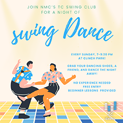 TC swing club flyer