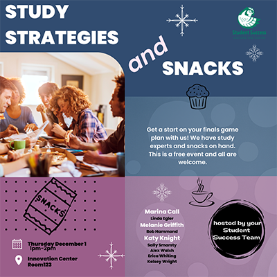 Study Strategies and Snacks