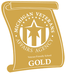 Veteran friendly school logo