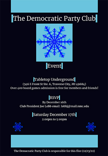 Tabletop Underground event