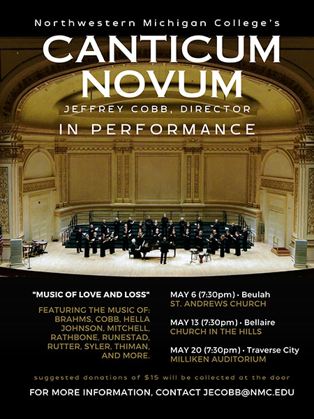 Canticum Novum concert poster