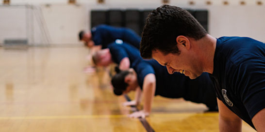 NMC Police Academy program students in a training session