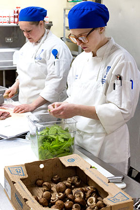 Culinary students