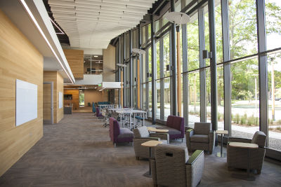 Timothy J. Nelson Innovation Center atrium August 5, 2020