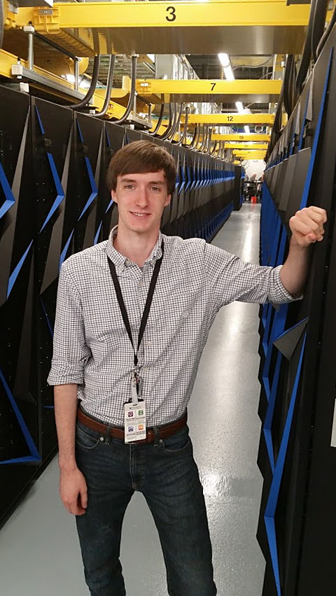 Alex Brace and Summit supercomputer
