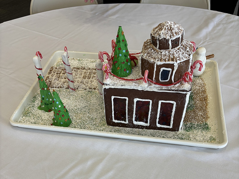 NMC gingerbread house contest 2024