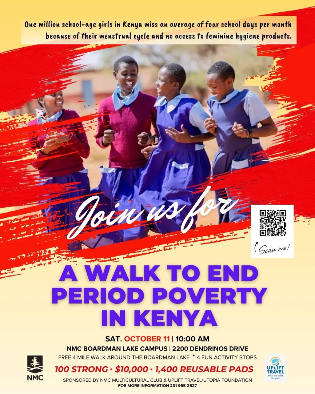 Walk to End Period Poverty - NMC Communiqué