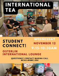 NMC Student Connect International Tea 2025