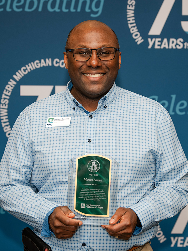 Marcus Bennett, 2026 Staff Excellence Award winner