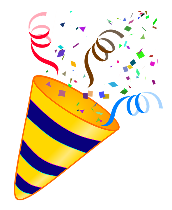 Bullhorn and streamers