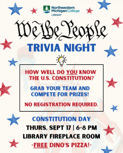 NMC Library 'We the People' Trivia Night