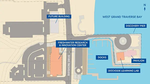 Freshwater Research & Innovation Center site map
