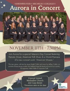 NMC Aurora Veterans Day flyer